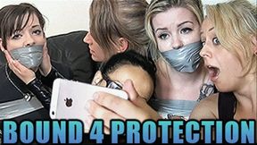 Bound And Gagged For Protection! (mp4)