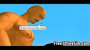 Hot 3D Cartoon Honey Gets Fucked Hard Outdoors On A Boat