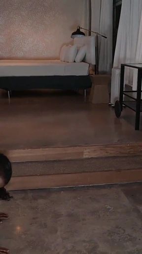 Bubble Butt Gogo Fukme Finally Gets to Fuck Her Unprofessional Personal Trainer