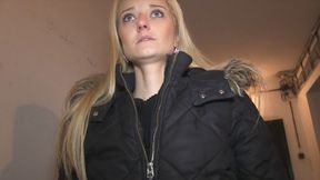Blonde Babe Takes A Mouthful Of Stranger's Cum