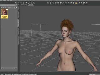 Creating Kandy Kisses a preggo cg character