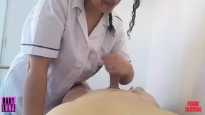 Argentine Latina with big boobs enjoys happy ending massage after laser hair removal