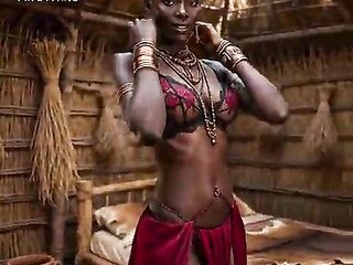 Afro hot [AI - Generated] large tits large butt thick ebony naija lustful hawt older mother I'd like to fuck black abode wife banged raw in the market square by her customer raw, no fucking-rubber