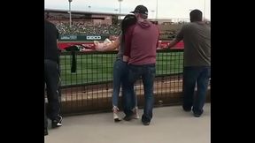 Turning on my girlfriend in public