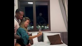 Negao fucks the married woman in a wild cuckold scenario