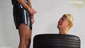 Galiel Gets Used On The Fuck Machine By Pierre