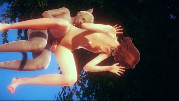 Yaoi Femboy - Natthan and 2 friends hardsex in a park - Sissy crossdress Japanese Asian Manga Anime Film Game Porn Gay