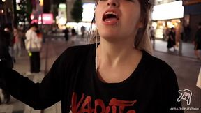 Here'_s the hot teaser from my latest video, Vlogging and shopping around tokyo'_s giant crazy Sex Shops!! Plus toy testing!!