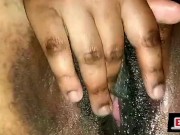 Sexy Ugandan Babe gets Hairy Pussy fingered and Fucked hard by BBC till Creamiepie