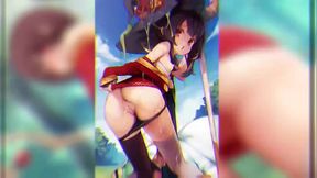 megumin hentai compilation