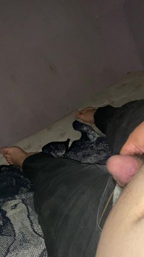 Enjoying My Penis at Night
