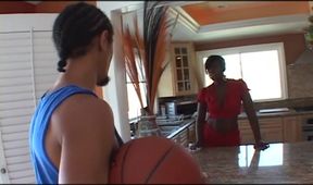 Sensational ebony with big ass gets fucked hard by BBC