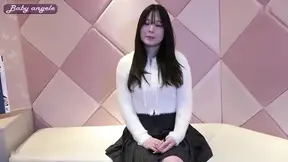 Angelic Asian babe gets creampied in a private video