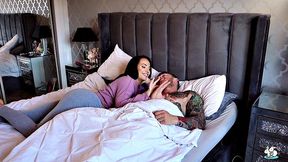 Big Tit Babe Gets Her Pussy Filled Up With Cum