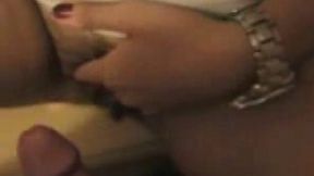 Chunky roommate girl passionately rides me on top