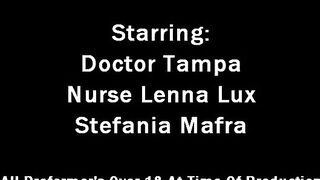 $CLOV Doctor Tampa Observes Nurse Lenna Lux four her first Day of Clinical Experience on Stefania Mafa