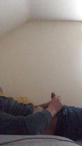 Alone and horny wanking