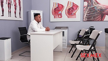 SEXMEX - A MILF AND TWO DOCTORS . Kari Cachonda
