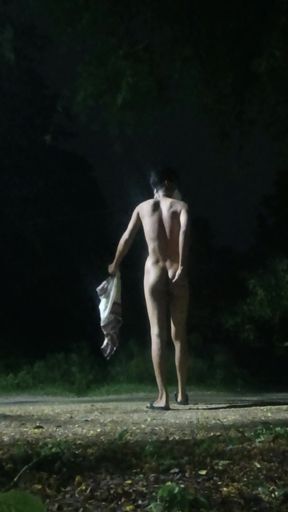 In the middle of the night I took off my clothes and had sex