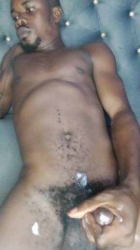 Fucking My Hairy Big Dick in a Sexy Way
