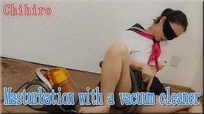 Masturbation with a vacuum cleaner - Fetish Japanese Video