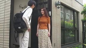 Young Chinese girl seduced by an older man