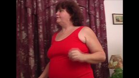 Mature BBW Roxi Rubs Down Nick With A Hand Job Finish! 1st half mp4