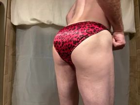 New satin panties