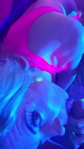 Blowjob- Viera and Our Sudanese Friend