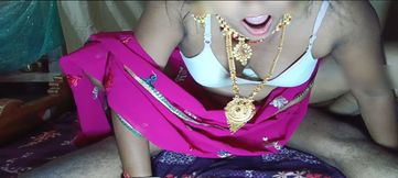 Kajal bhabhi fucking in pink saree desi stayl sex