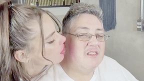 KISSING BIG CHEEKS OF MY FAT BOYFRIEND - BY DEBORA OLIVER AND RENATO COLOSSOS - CLIP 3 IN FULL HD