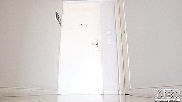 Pee desperation, full bladder, embarrassment, strong stream and masturbation