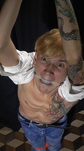 Nicky Tied up and Tickle