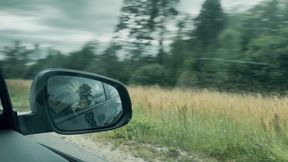 Roadtrip Cum - Foot Tease, New Pussy Piercing and Real Orgasm