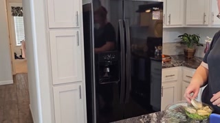 OMG!! Female customer caught the food Delivery Guy  jerking off on her Caesar salad (In Car)