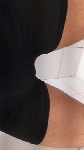 Black Sexy Wet Underwear After Shower - Come Grab My Cock, Feel My Hot Body  Ya Habibi, Ven y Siente
