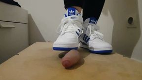 Compilation of Adidas cock crushing