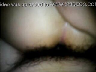 Excuse me, sir! I'm going to sit on your shlong: This is what happens when the husband doesn't pay the rent... homemade porn, riding.