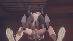 Yaoi - Cat Femboy Analingus & Fucked