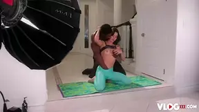 Kylie Rocket - Stretches Her Flexible Pussy For Interracial Sex