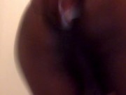 [THROWBACK] Black Dude Fucks Ass with Bottle -- POV