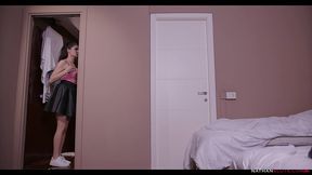 slutty teen francesca di caprio gets her ass destroyed by her stepdad christian clay s big dick