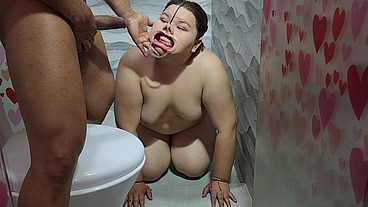 Humiliate me, rub your dick on my face and cum on it