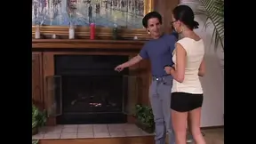 Sexy Brunette MILF with Nice Tits Fucked and Creampied Inside Her Pussy