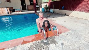 Barely Behaving by the Pool