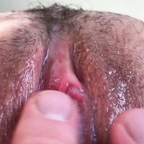 He was slow and gentle... Close-up. Cunnilingus. Rubbing a cock on the clitoris. Pussy fuck. Pussy drenched in sperm. Fe