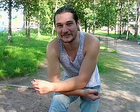 Pick-up angel on the street and drilled