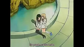 Yuri Anime Girls Enjoy Intimate Moments Together In Strawberry Panic