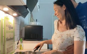 Squirted in Me During Spontaneous Kitchen!
