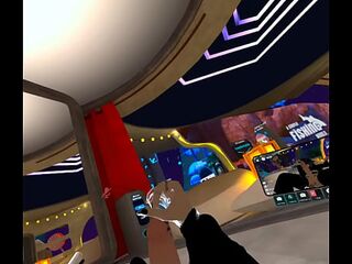 Homosexual femboy wanking in vrchat